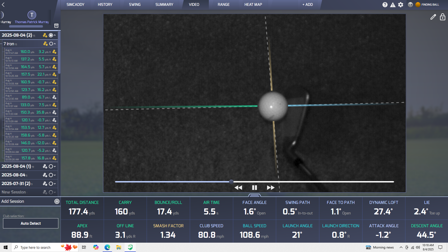 ProTee VX Launch Monitor / Golf Simulator (Canada)