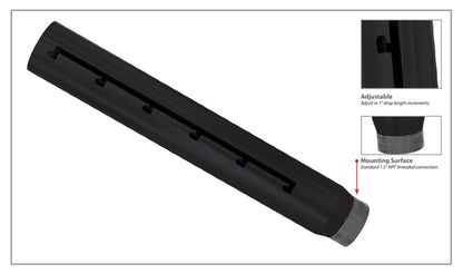 Adjustable length extension columns