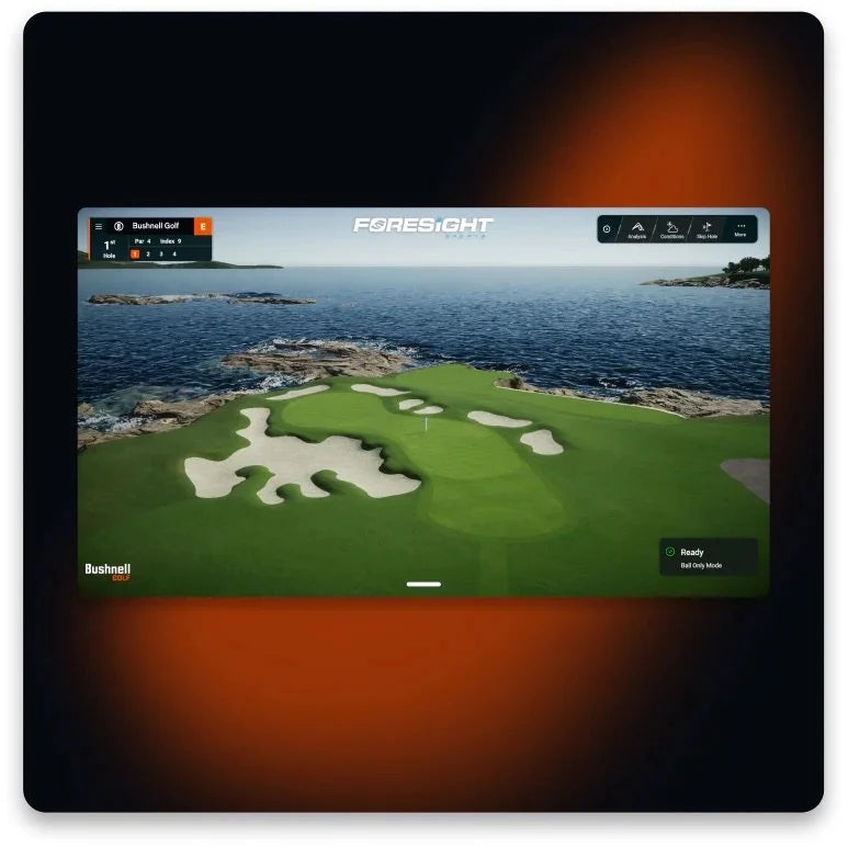 Bushnell Launch Pro i - Indoor - Launch Monitor / Golf Simulator: Circle B Edition (Canada)