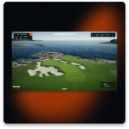 Bushnell Launch Pro i - Indoor - Launch Monitor / Golf Simulator: Circle B Edition (Canada)