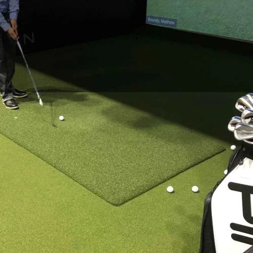 SimCaddy EZ Tee Hybrid Plus 4x10 Hitting Mat