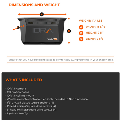 Elevate Your Golf Game with the IDRA II Launch Monitor