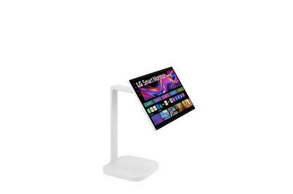 LG 31.5-inch 4K UHD IPS Smart Monitor Swing with Touchscreen, Rolling Stand