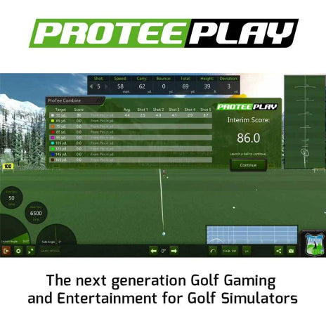 ProTee Play VIP membership Golf Simulator Software