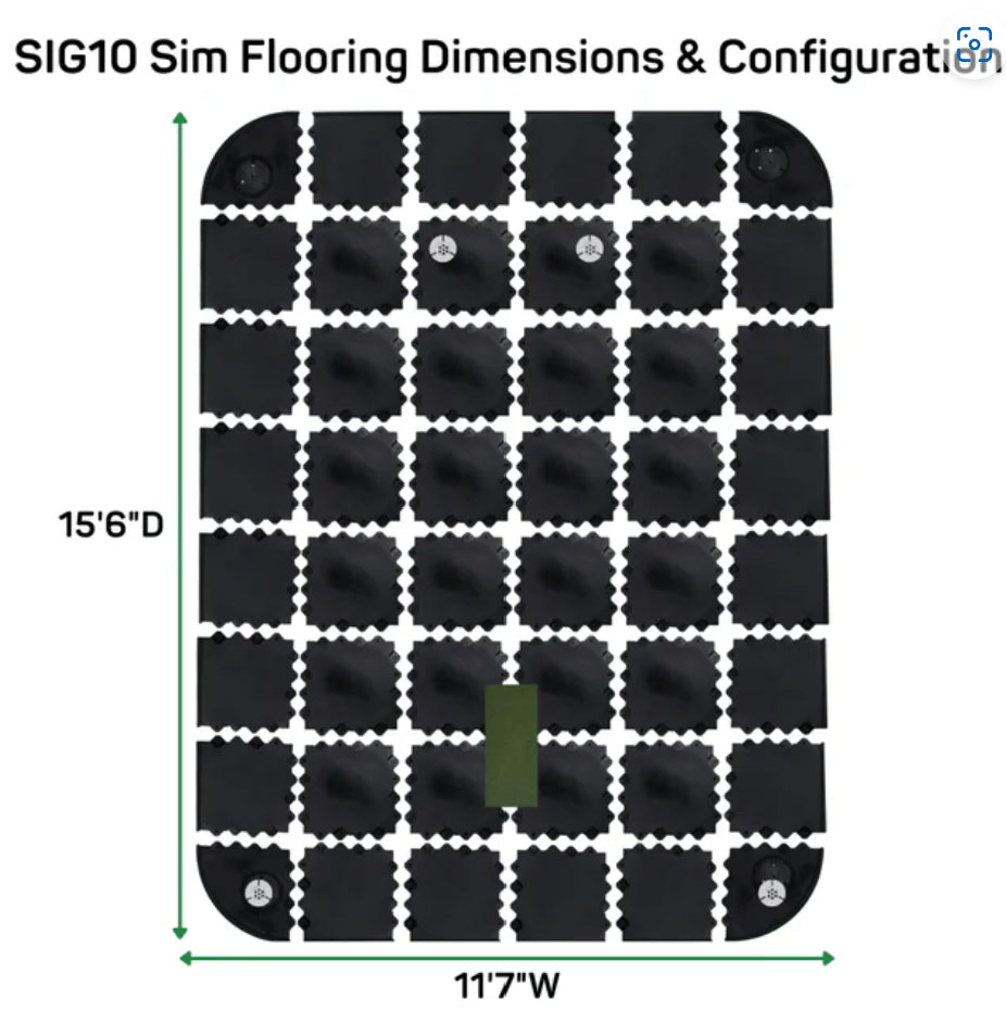 SIGPRO Golf Simulator Flooring