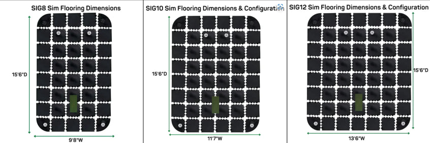SIGPRO Golf Simulator Flooring