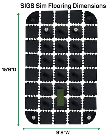 SIGPRO Golf Simulator Flooring