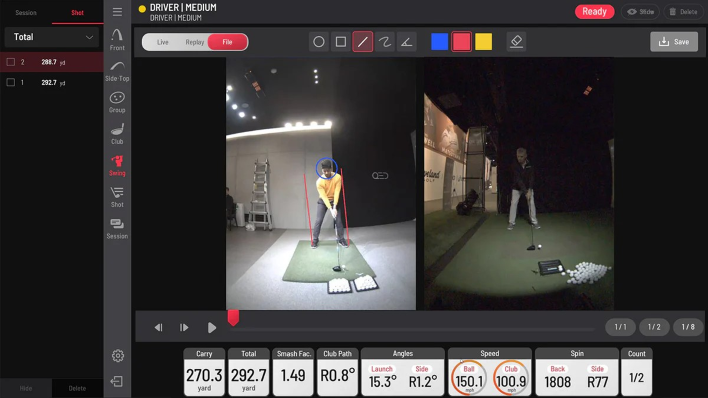 Uneekor EYE XO2 All-In Golf Simulator / Launch Monitor