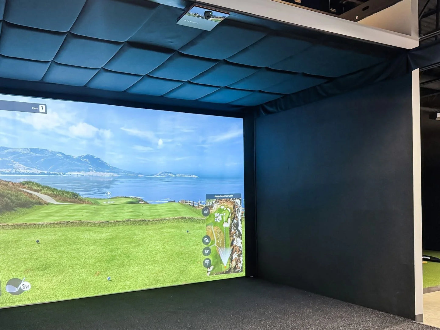 Golf Room Acoustic Tiles, Qty 25 (100 sq. ft.)